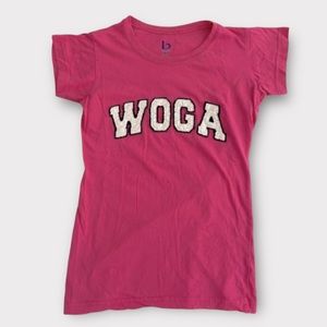 World Olympic Gymnastics Academy WOGA Girls T-Shirt Tee Olympics Nastia Liukin